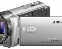 Видеокамера Sony HDR-CX130 Silver